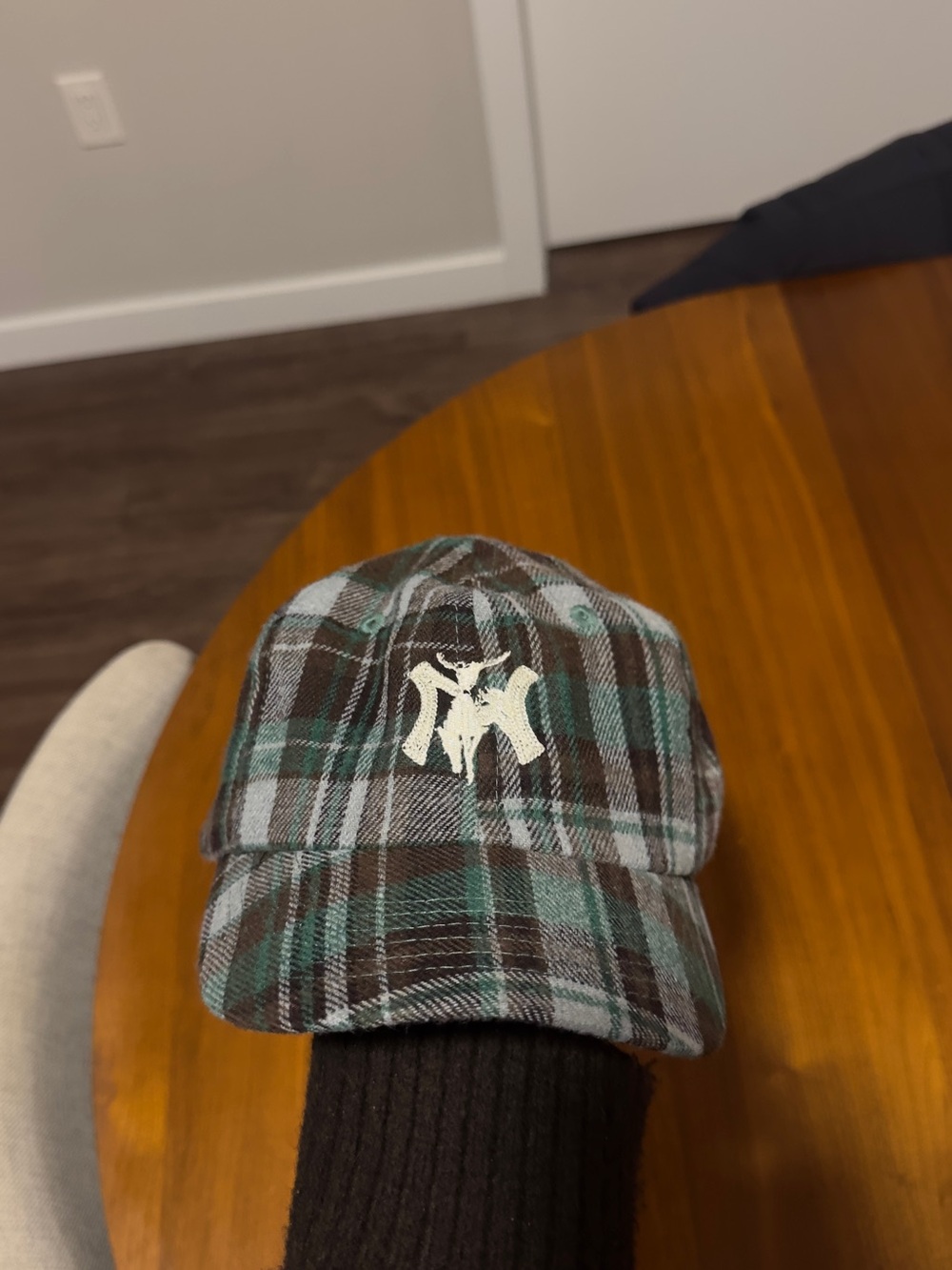 NY Yankees Rodeo Plaid Baseball Cap - Uncle Ric’s